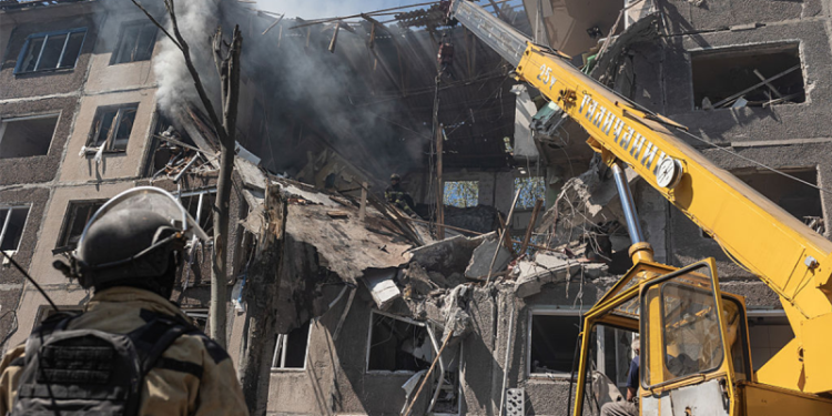 Russia launches largest attack on Ukraine this month following Trump’s meetings with Putin, Zelenskyy