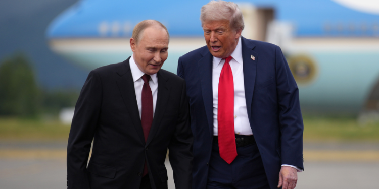 Back from Alaska, Trump starts week with crucial foreign policy talks over Ukraine war