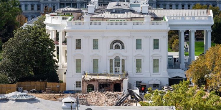 Trump admin defends White House ballroom as national security matter