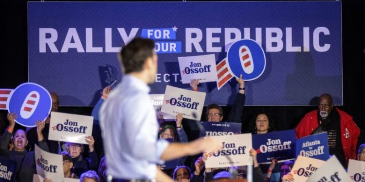 Vulnerable Dem senator slammed for requiring photo ID at rally, but not to vote